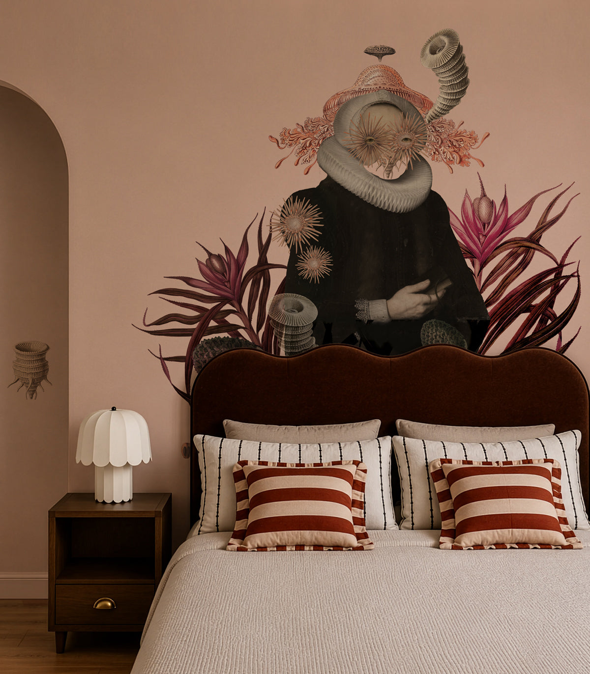 Papel pintado Lady Medusa Pink