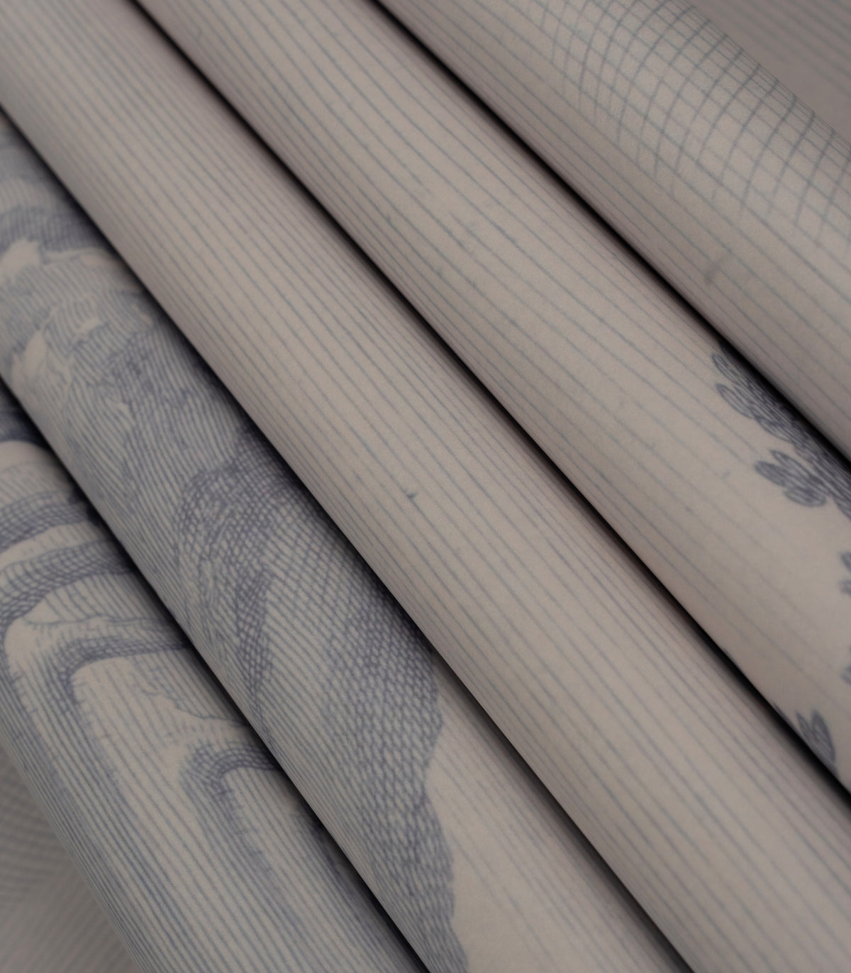 Papel pintado Ethereal Forest Blue