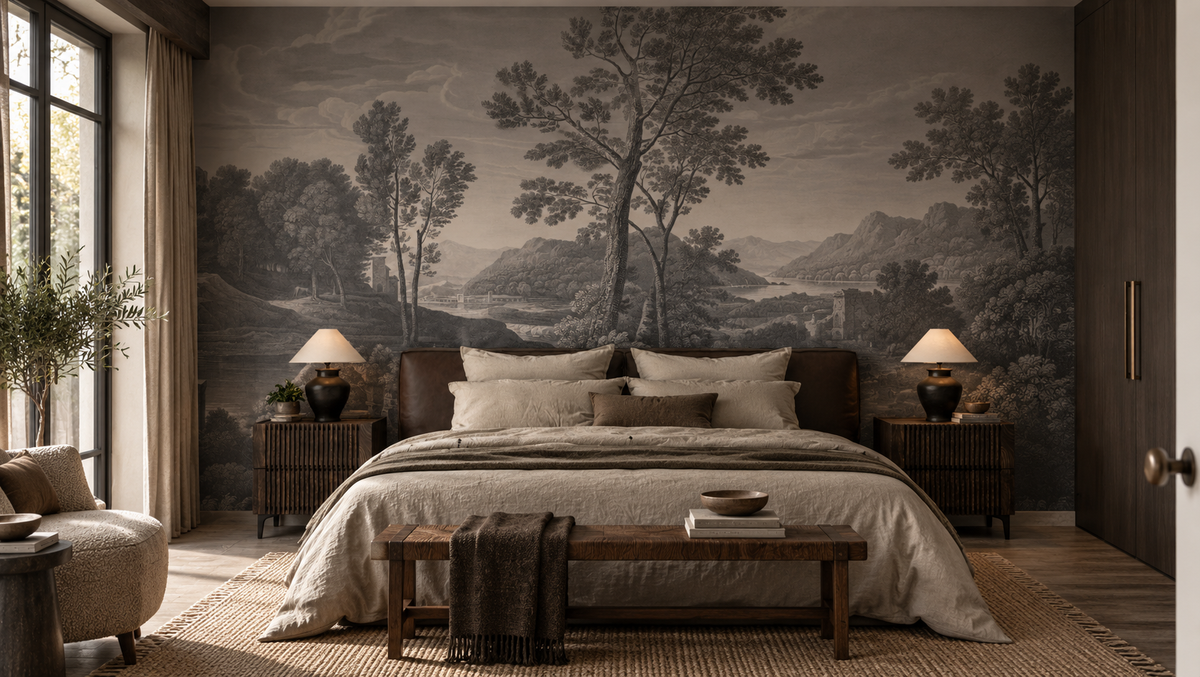 Papel pintado Ancient Riverside Grove
