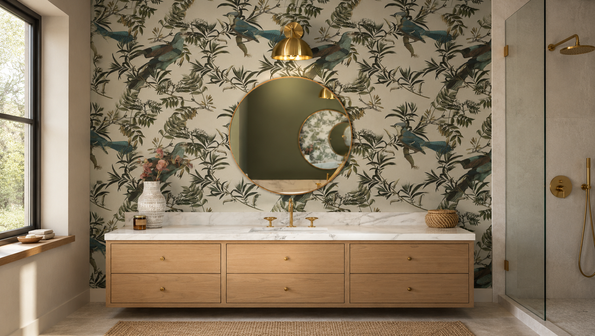 Papel pintado Birds in Garden Ecri