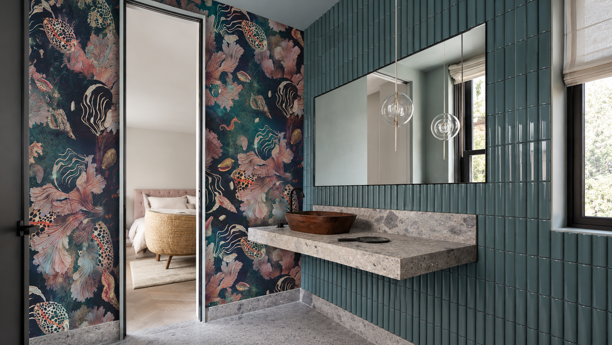 Papel pintado Black Sea