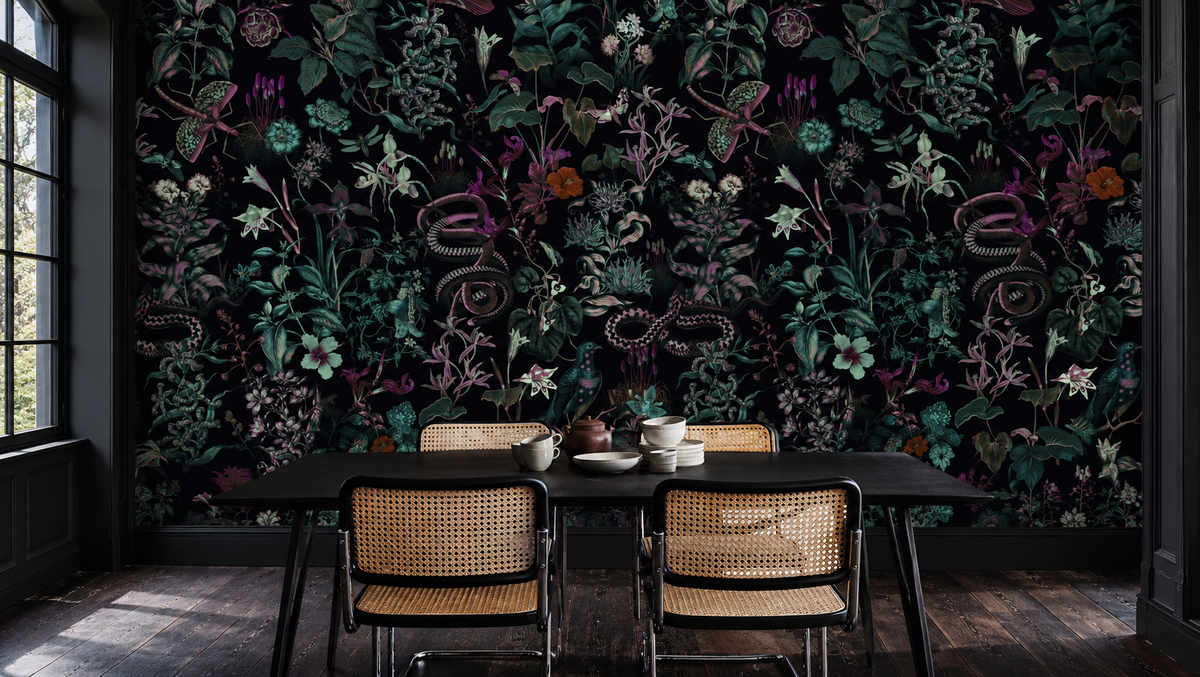 Papel pintado Botanic Violet