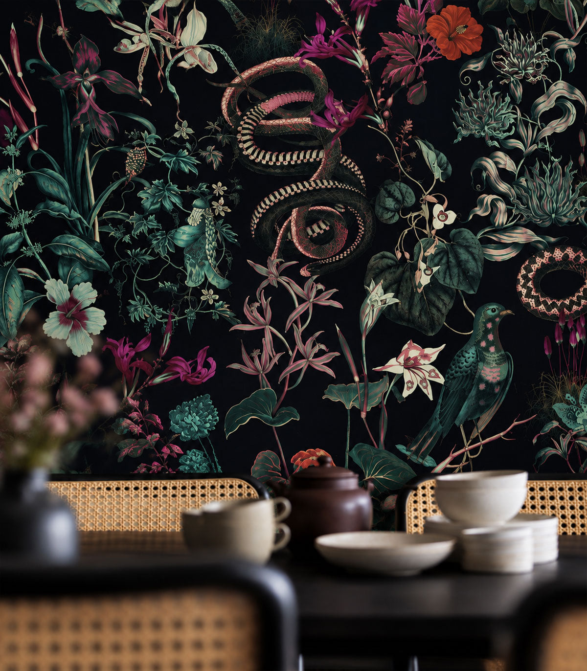 Papel pintado Botanic Violet