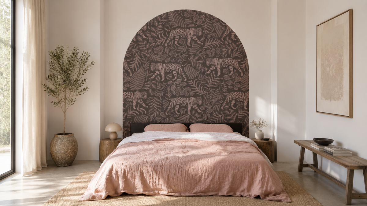 Arco Camuflado Tigre Gris Rosa