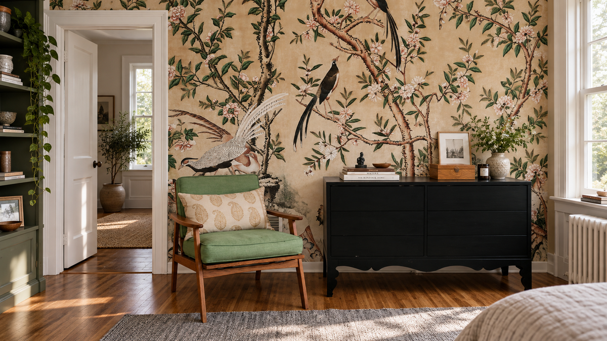 Papel pintado Chinoiserie