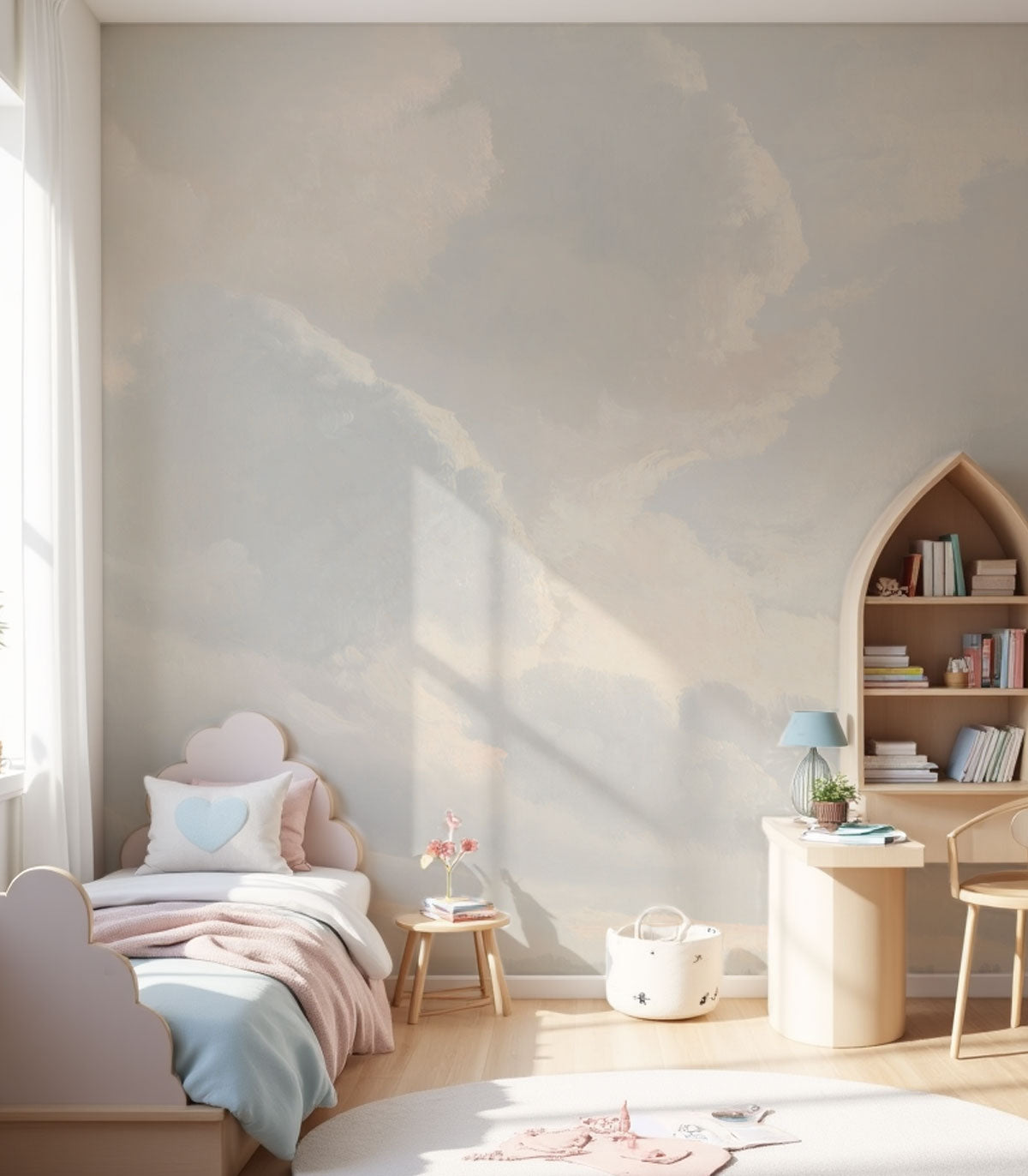 Papel pintado Cielo nublado