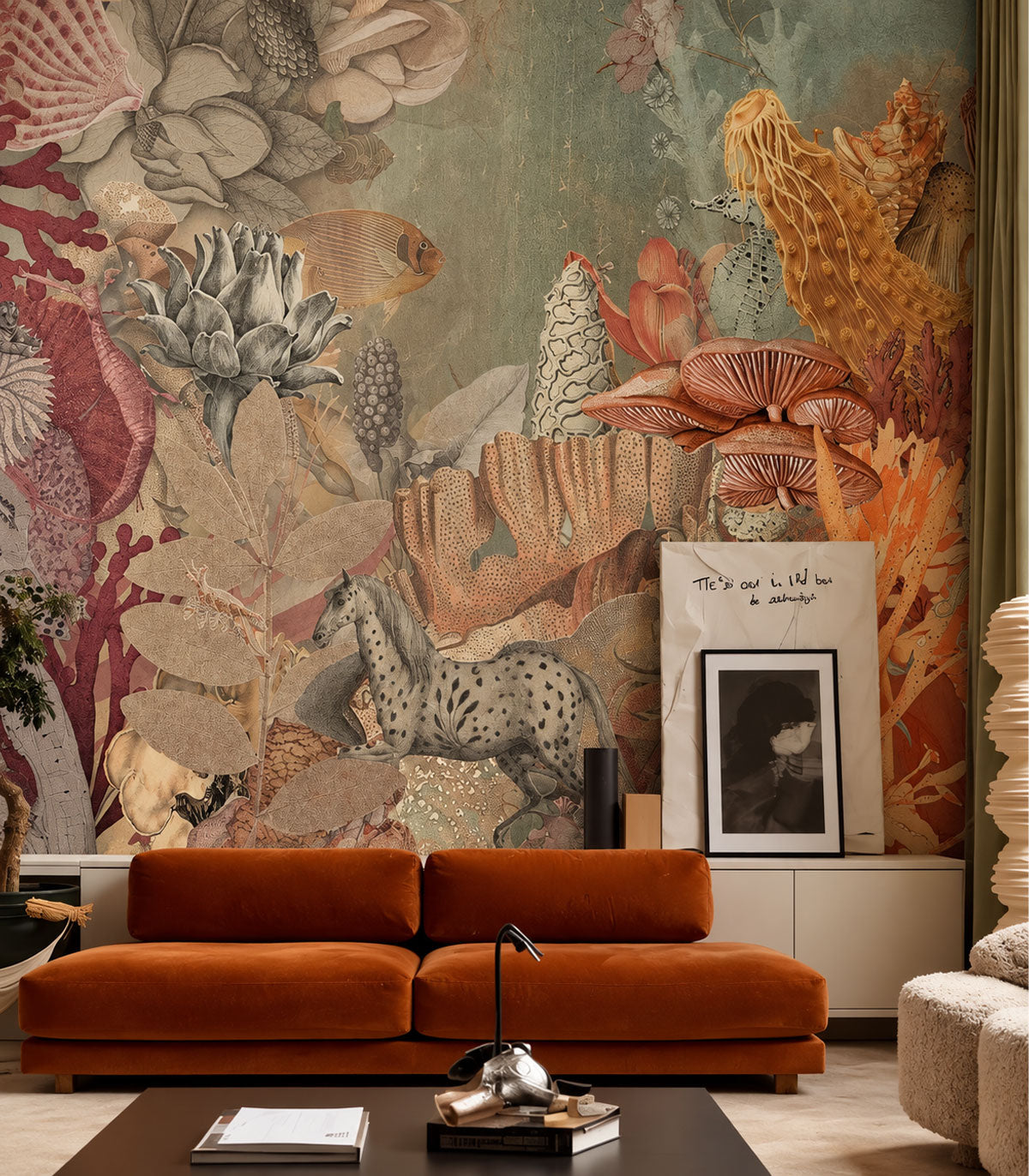 Papel pintado Coral Mirage