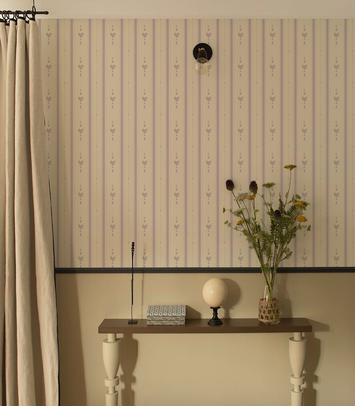 Tapeta Cottage Stripe - Wallcolors®