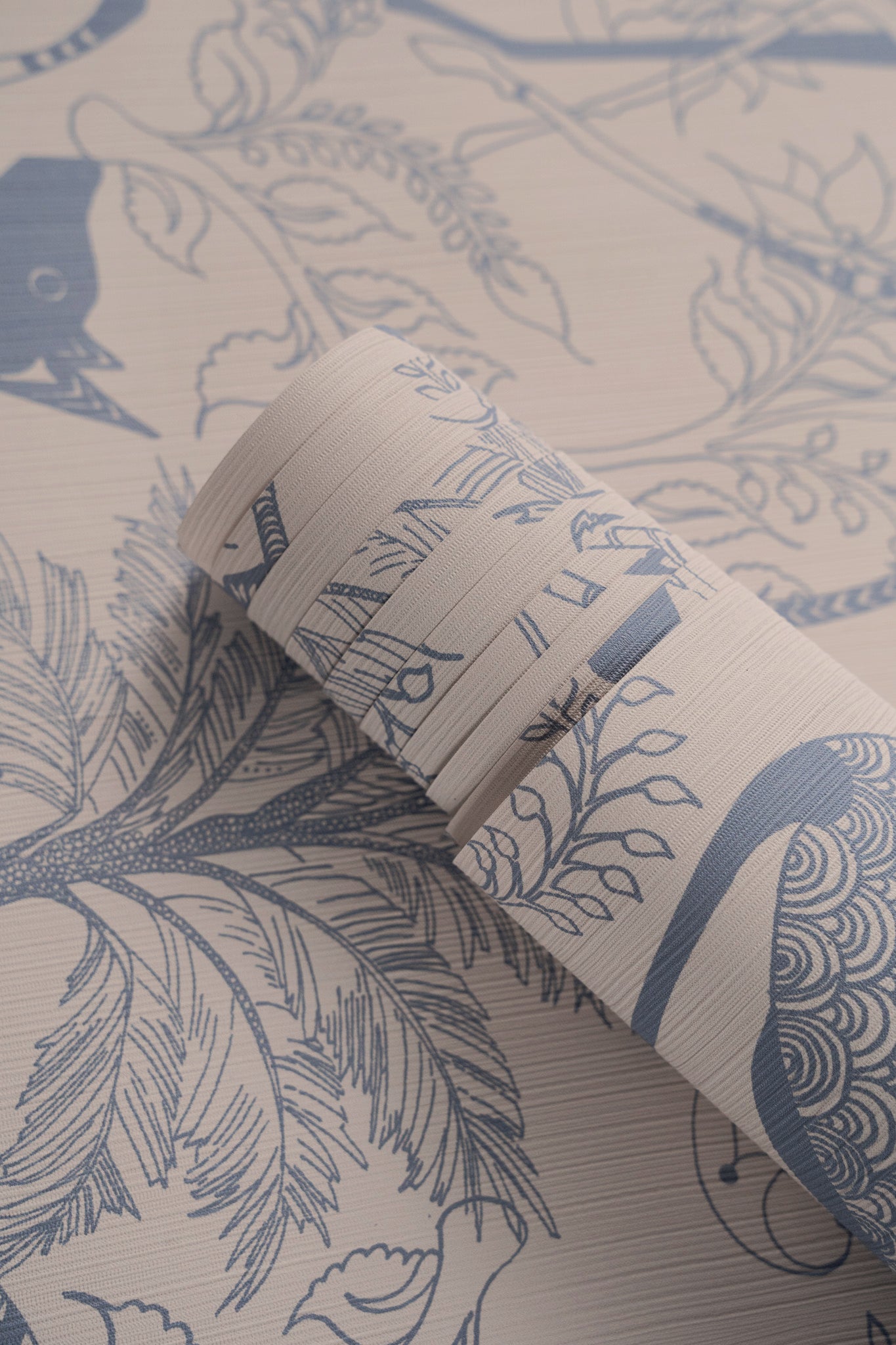 Papel pintado Mythical Animals Blue