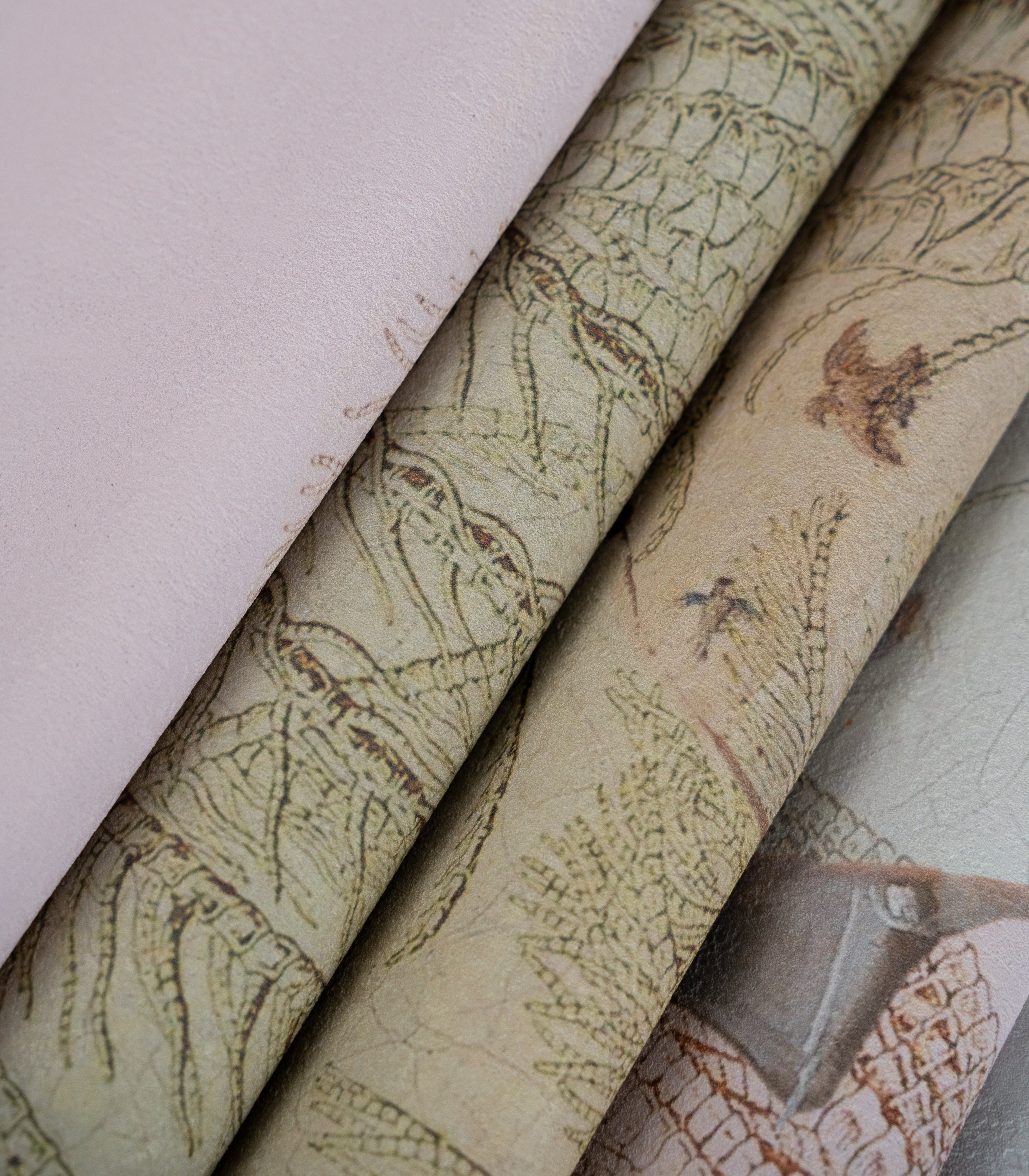 Papel pintado Landscape Muse Pink