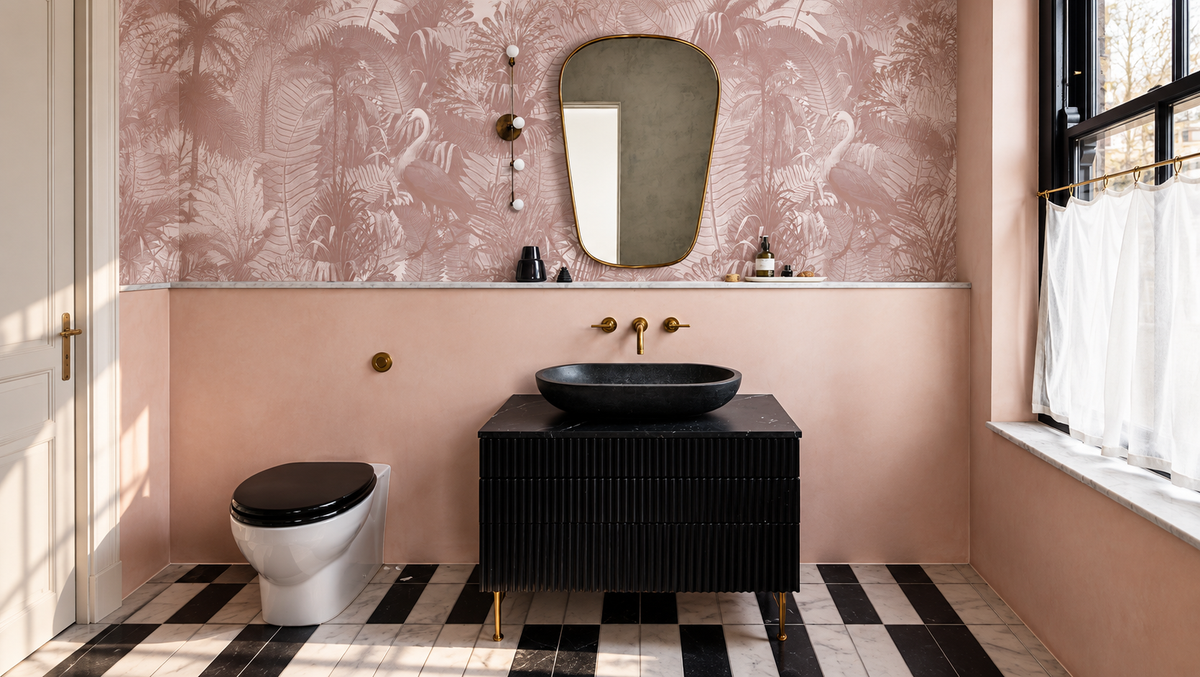 Papel pintado Desert Tropics Pink