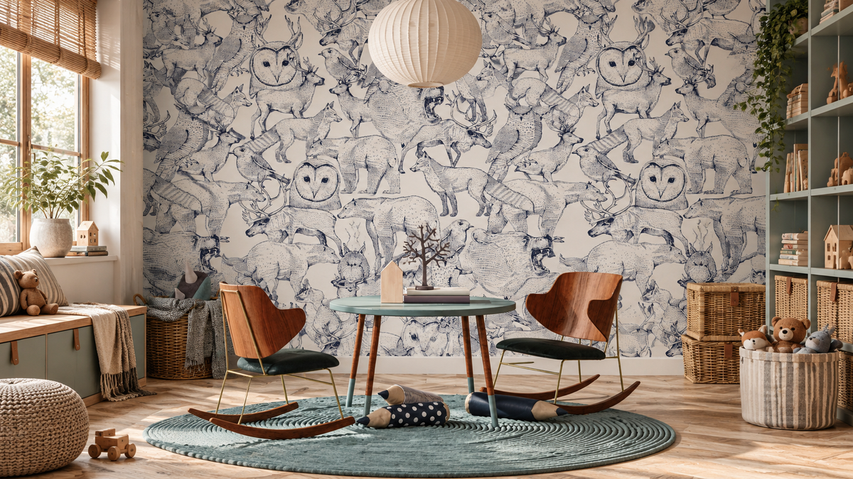 Papel pintado Forest Friends