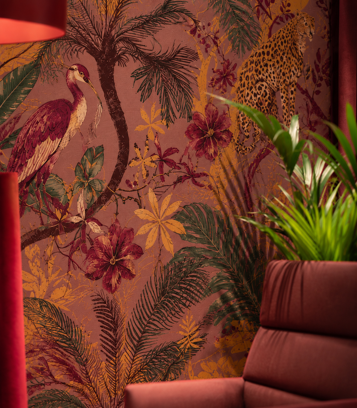Papel pintado Hidden Storks