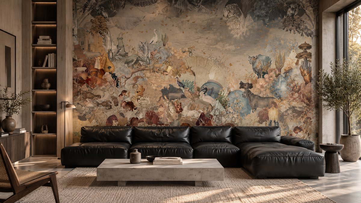 Papel pintado Kingdom of All Creatures Sepia