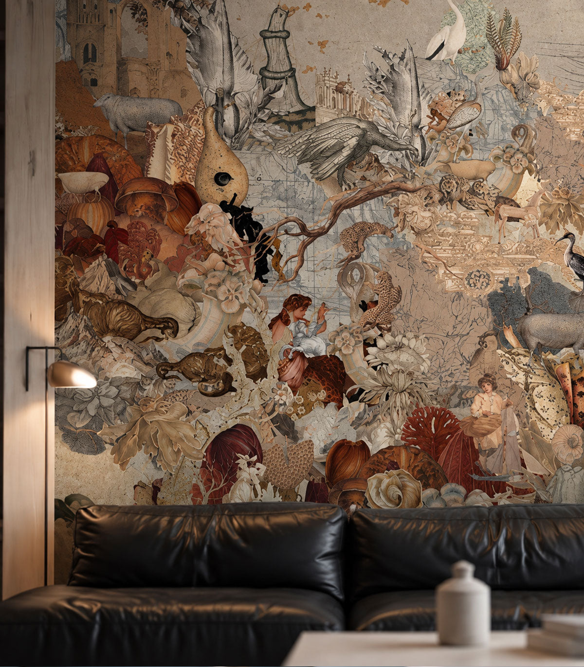 Papel pintado Kingdom of All Creatures Sepia