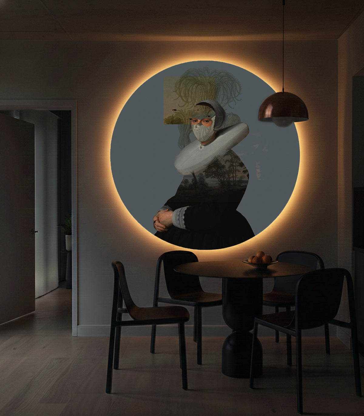 Dots Lighting Landscape Muse Blue