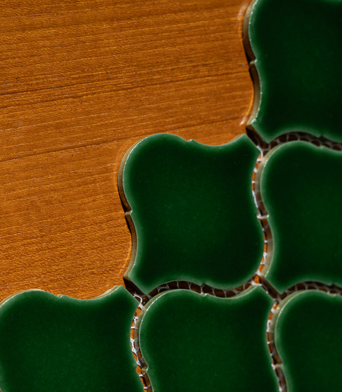 Mosaico Arabian verde intenso