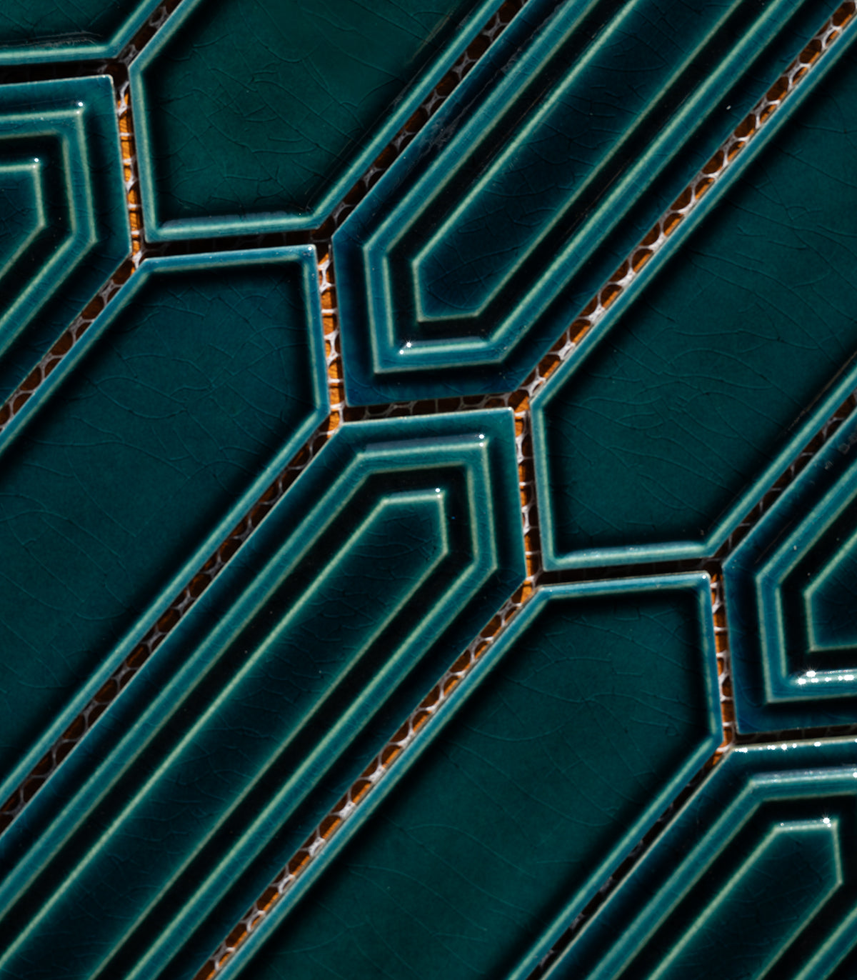 Mosaico vertigo azul