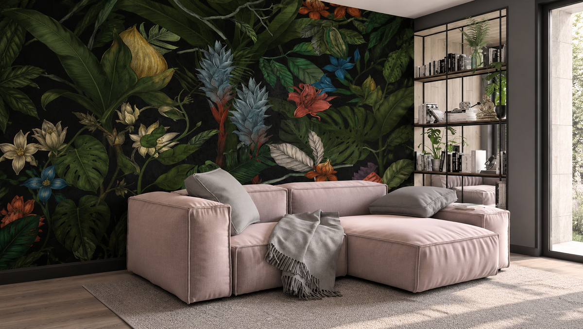 Papel pintado Mysterious Flower