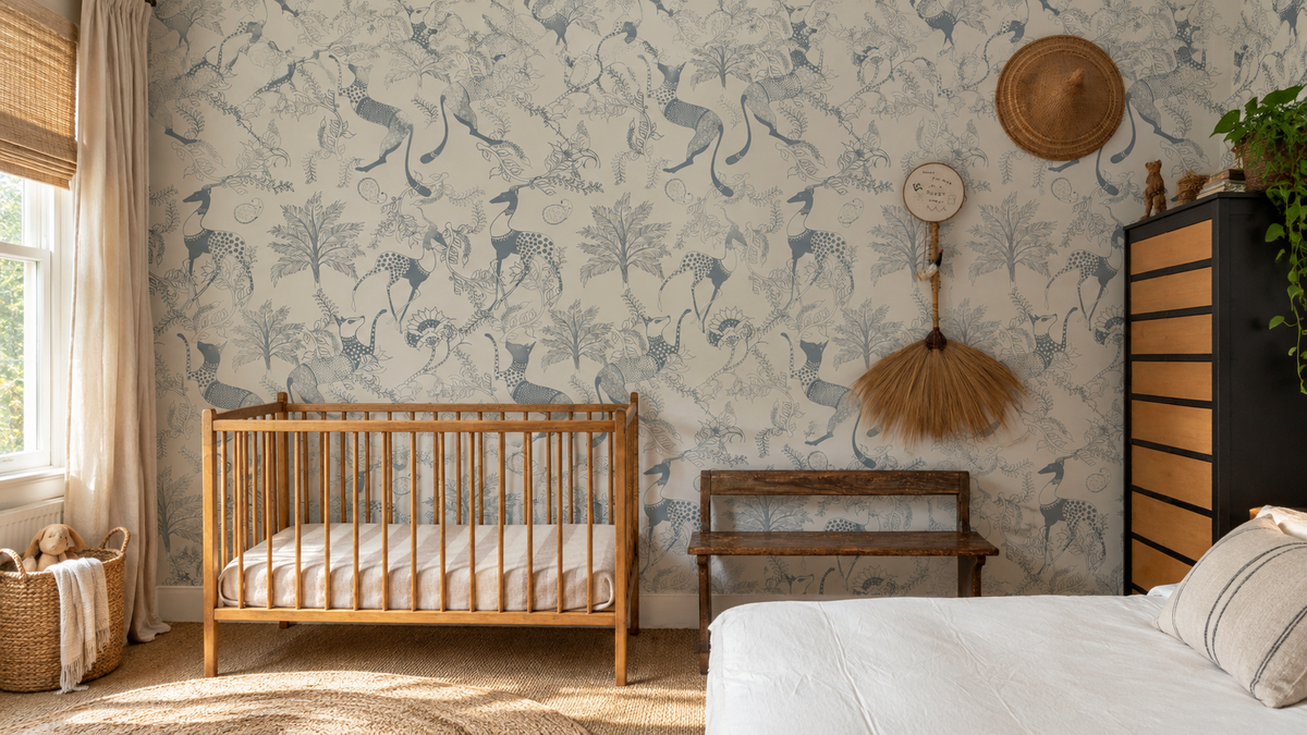 Papel pintado Mythical Animals Blue