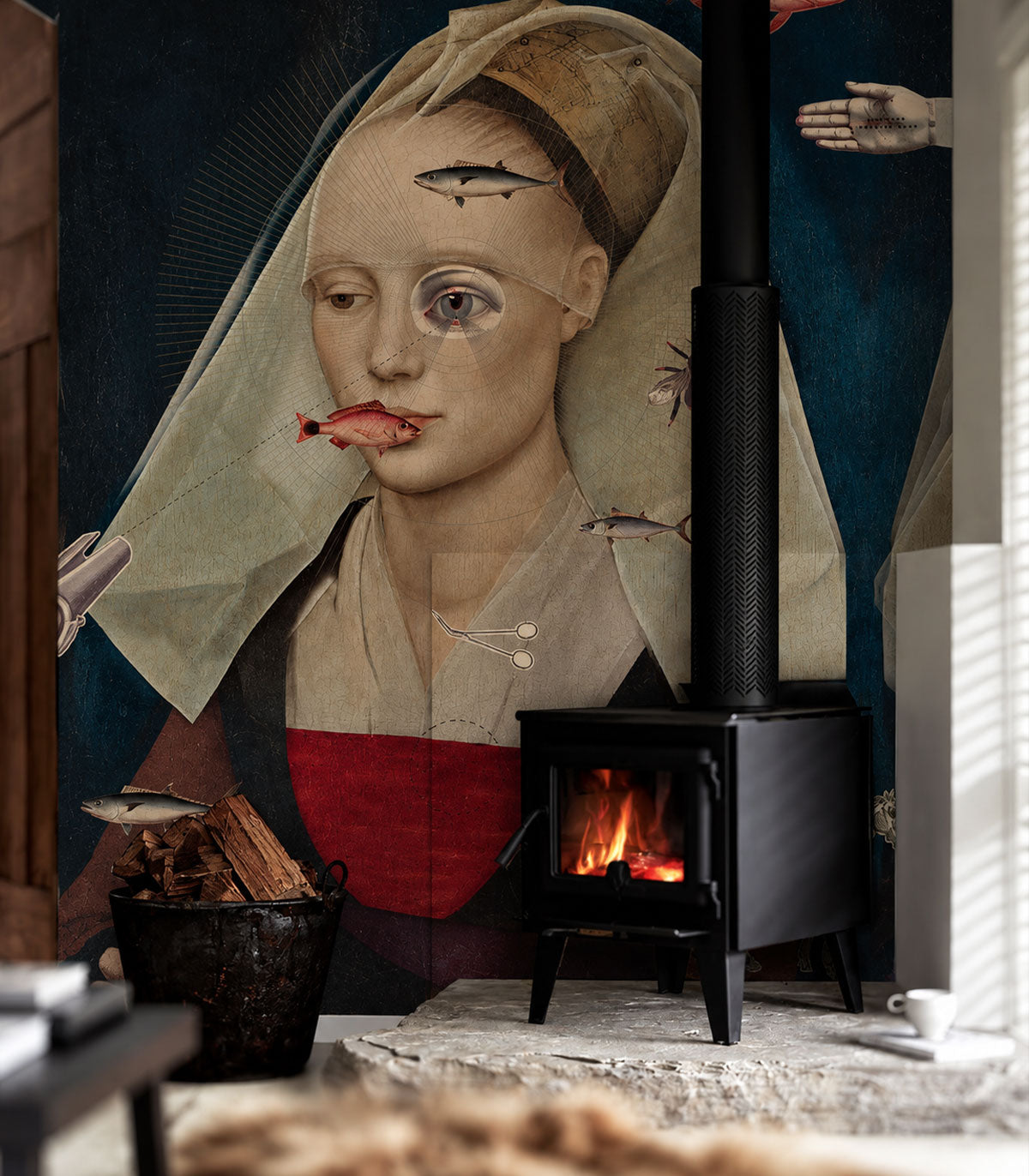 Papel pintado Nordic lady