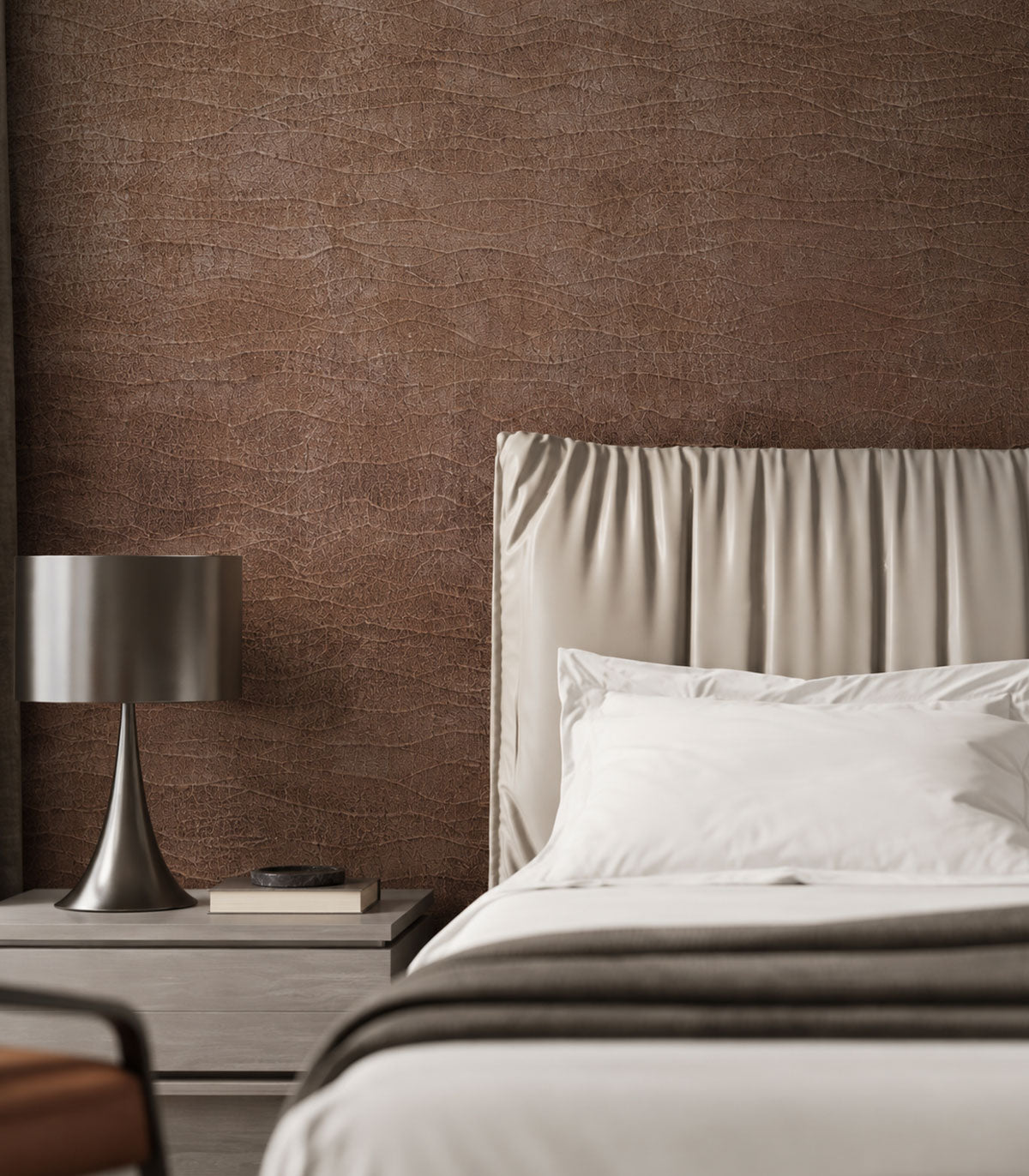 Papel pintado Organic bronze