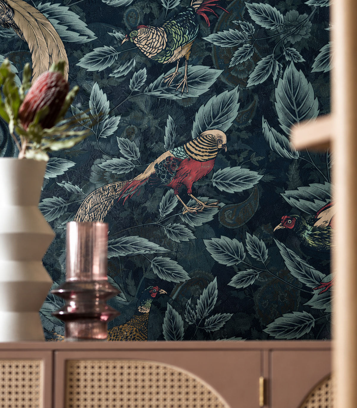 Papel pintado Painted Pheasants