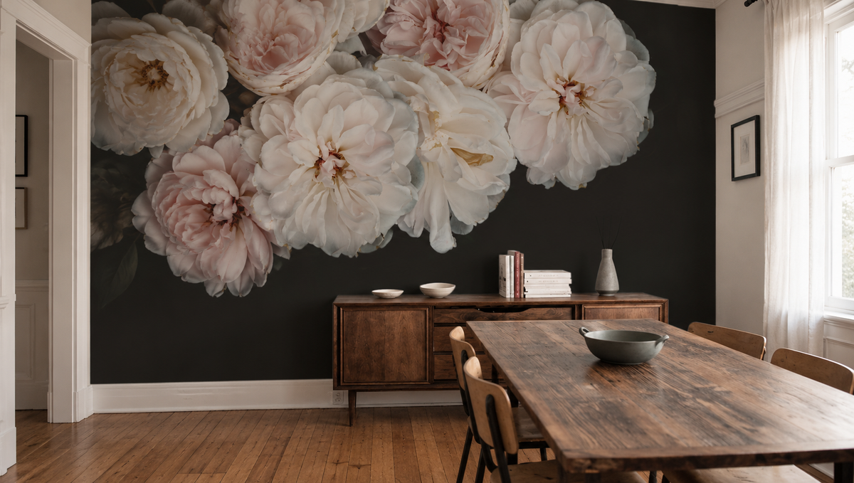 Papel pintado Peony