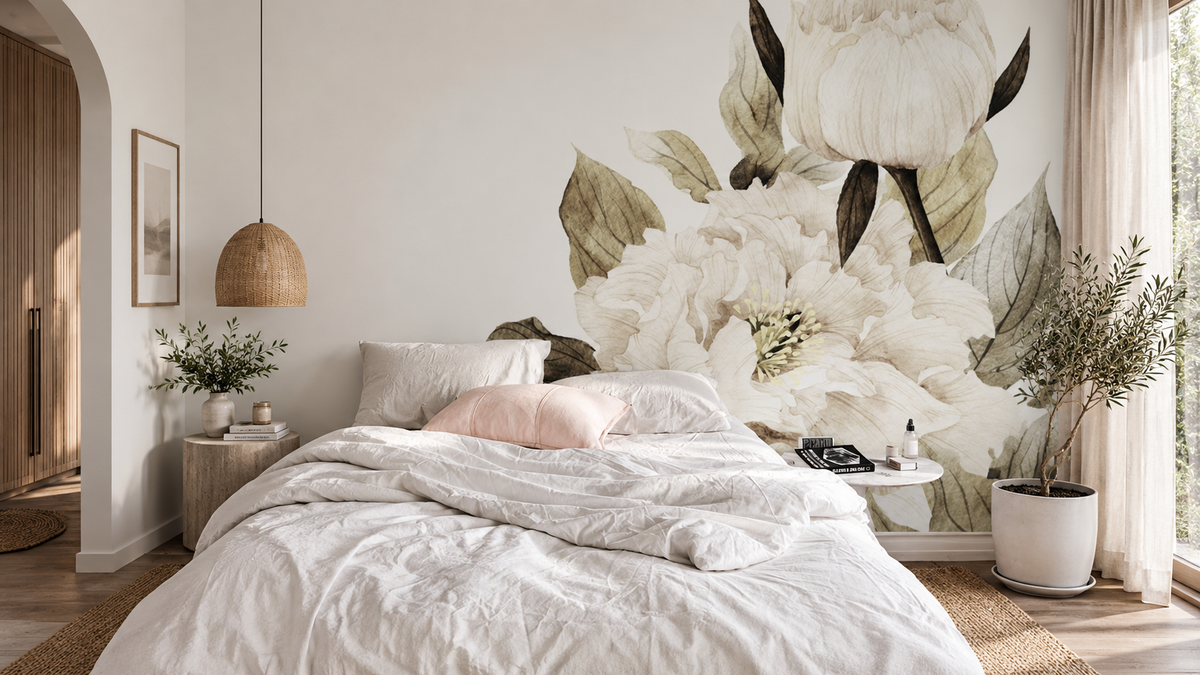 Papel pintado Pretty beige