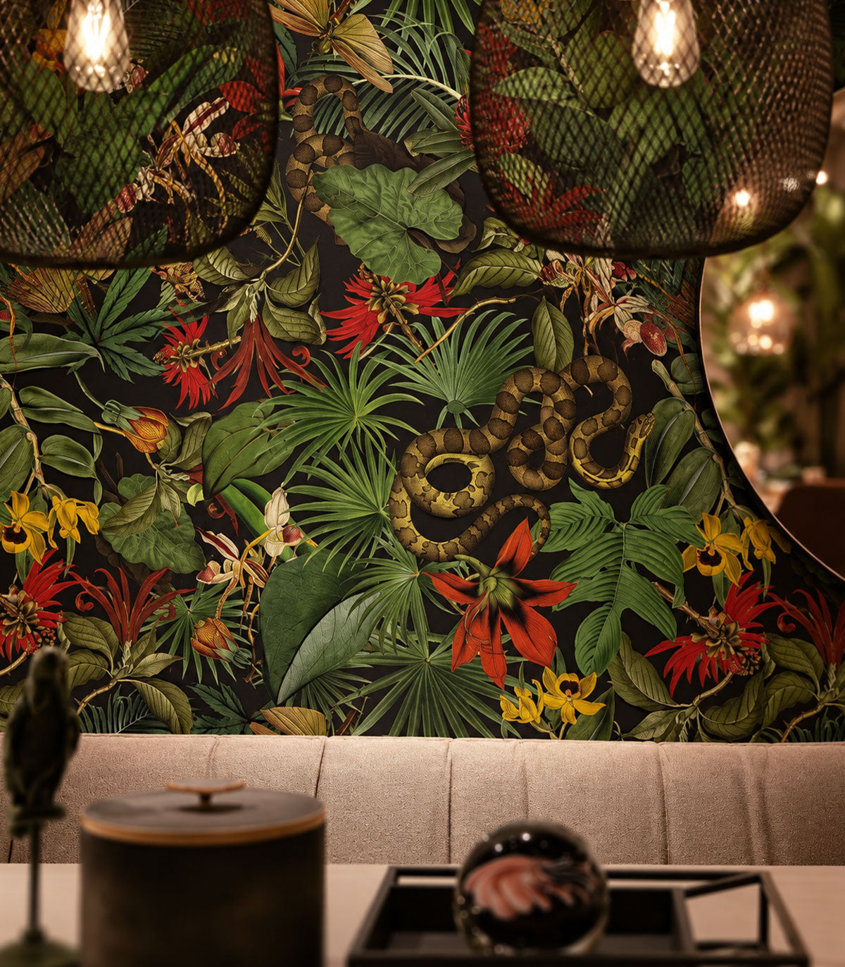 Papel pintado Roxy Red