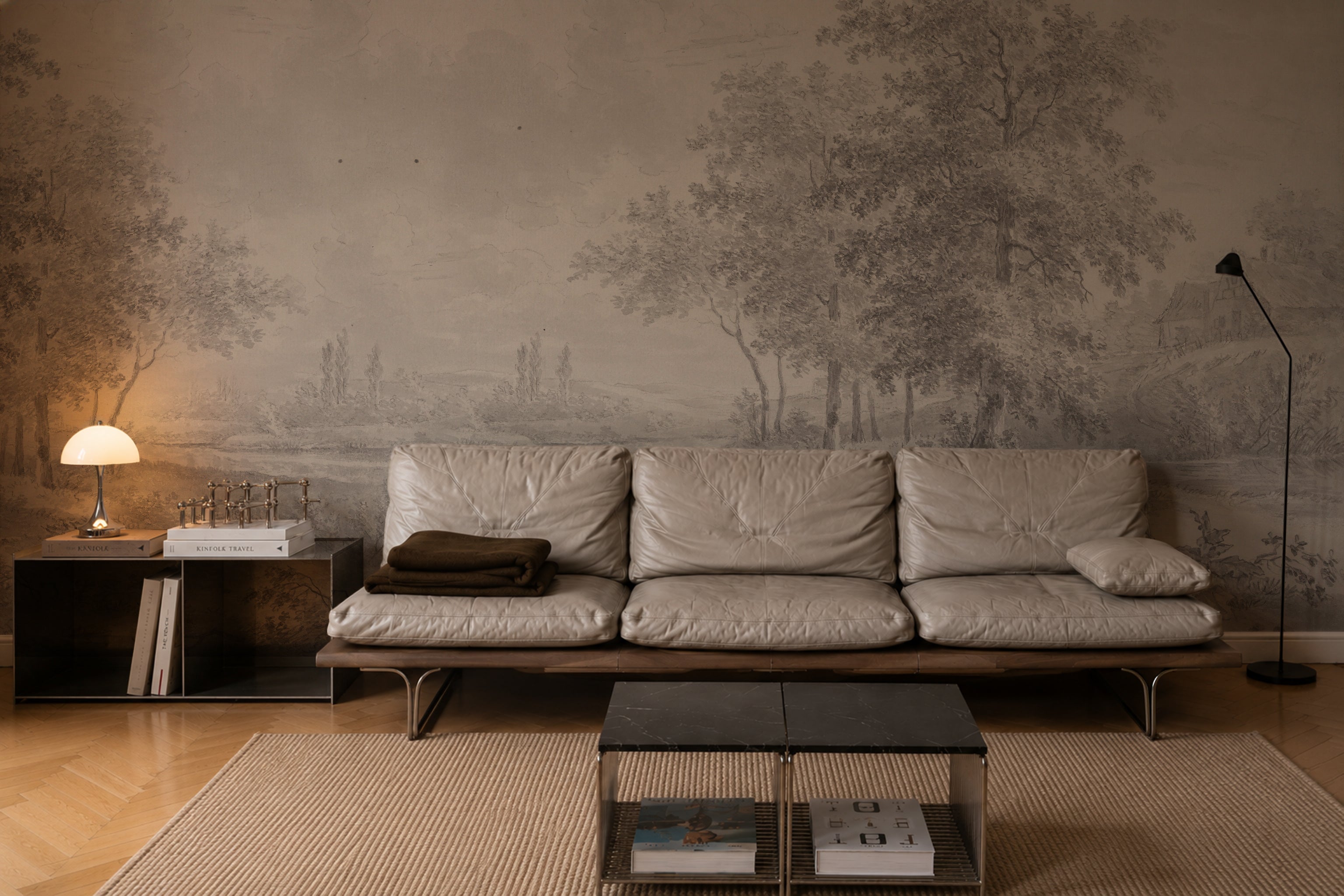 Tapeta Rural Reverie Beige