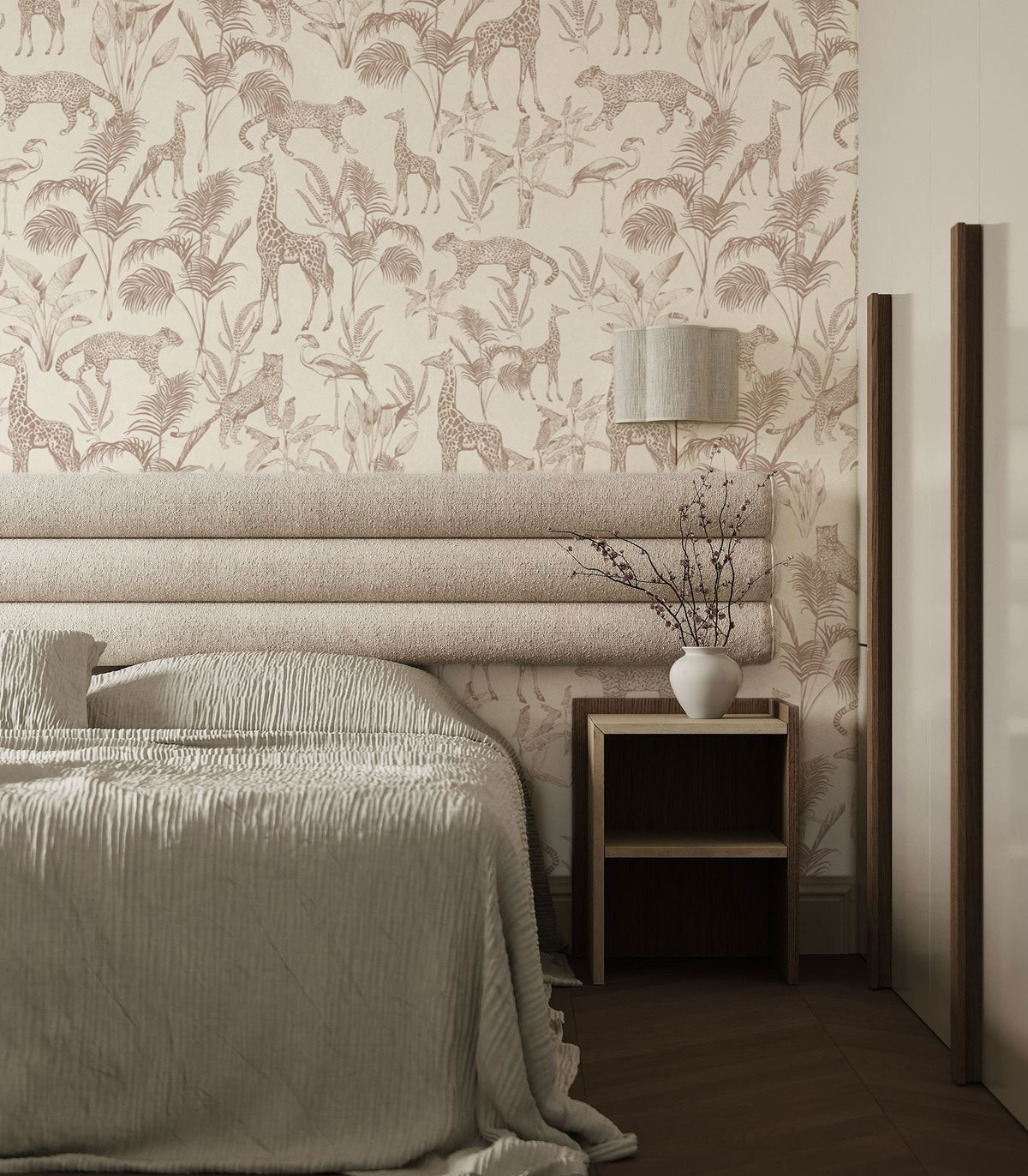 Tapeta Safari Beige - Wallcolors®