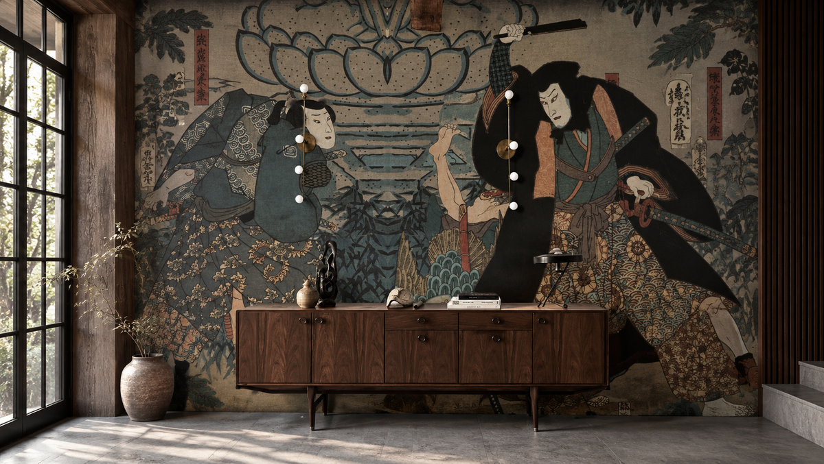 Papel pintado Samurai Saga