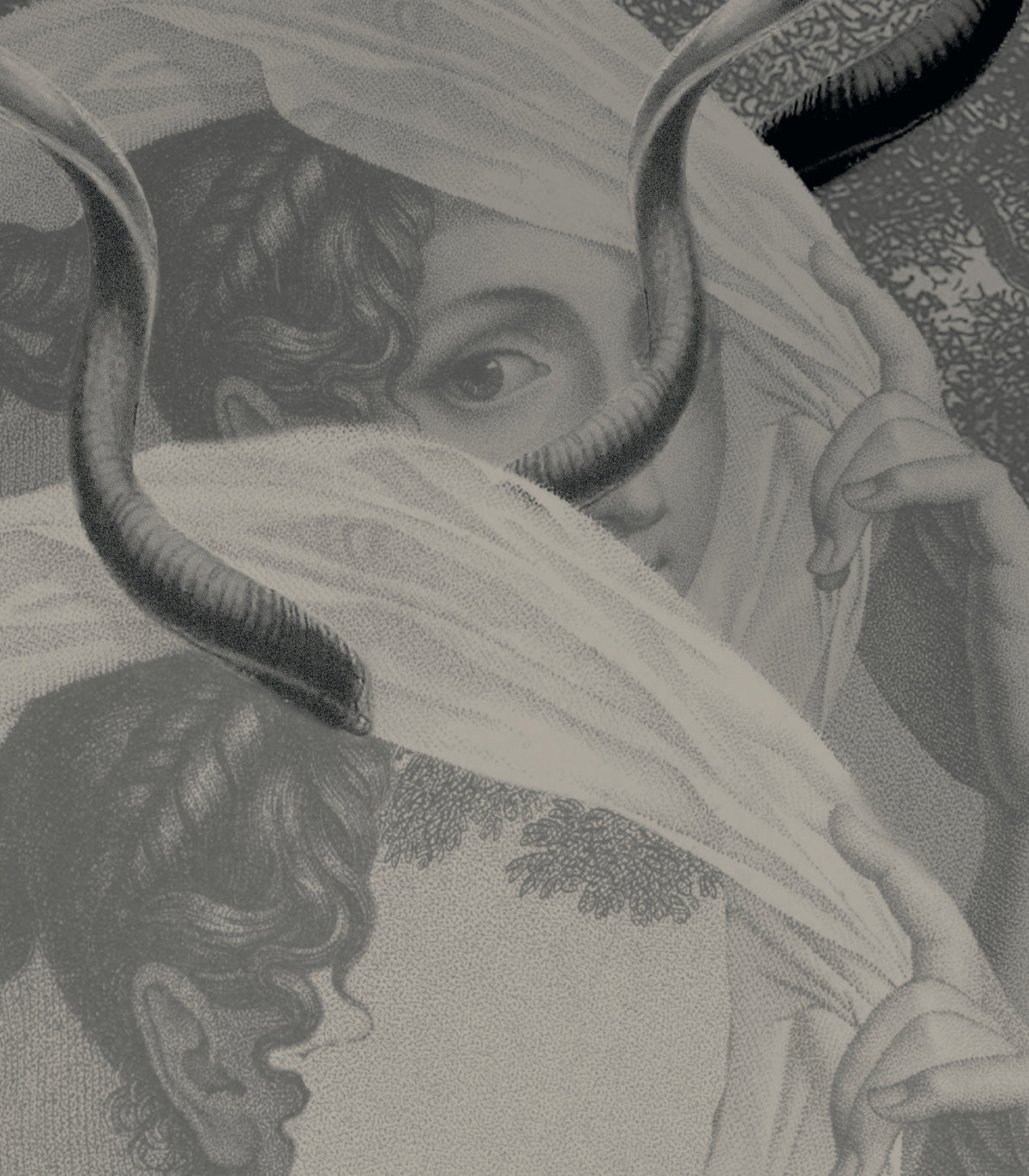 <tc>Papel pintado Silent Goddess Monochrome</tc>
