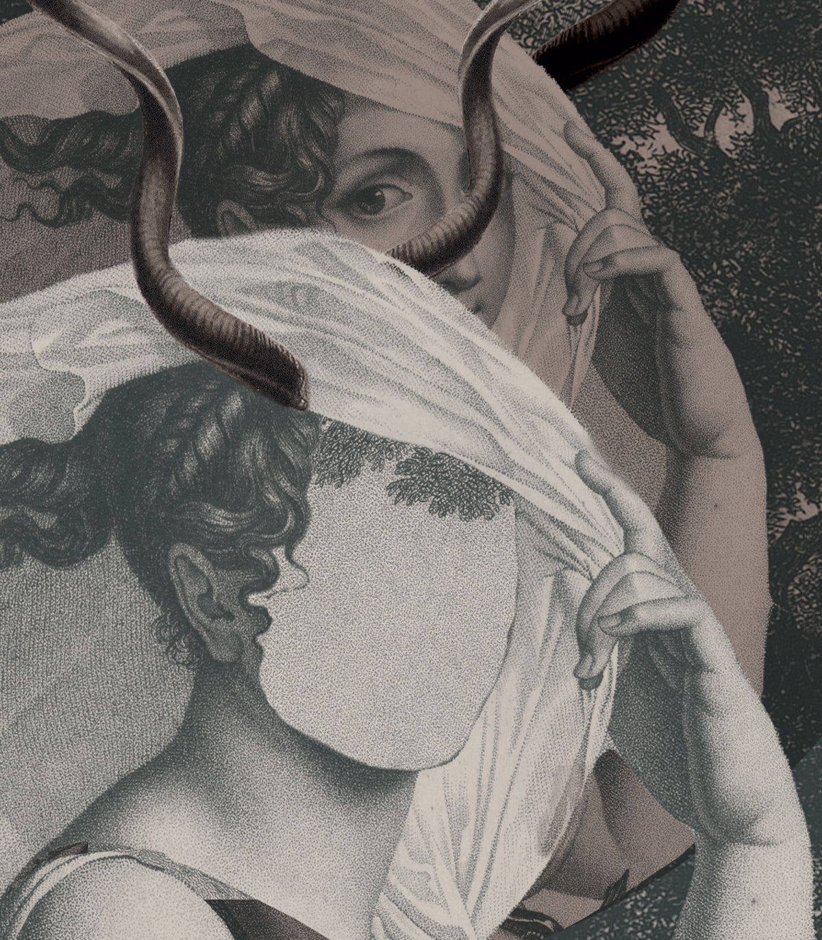 Wallpaper Silent Goddess Navy