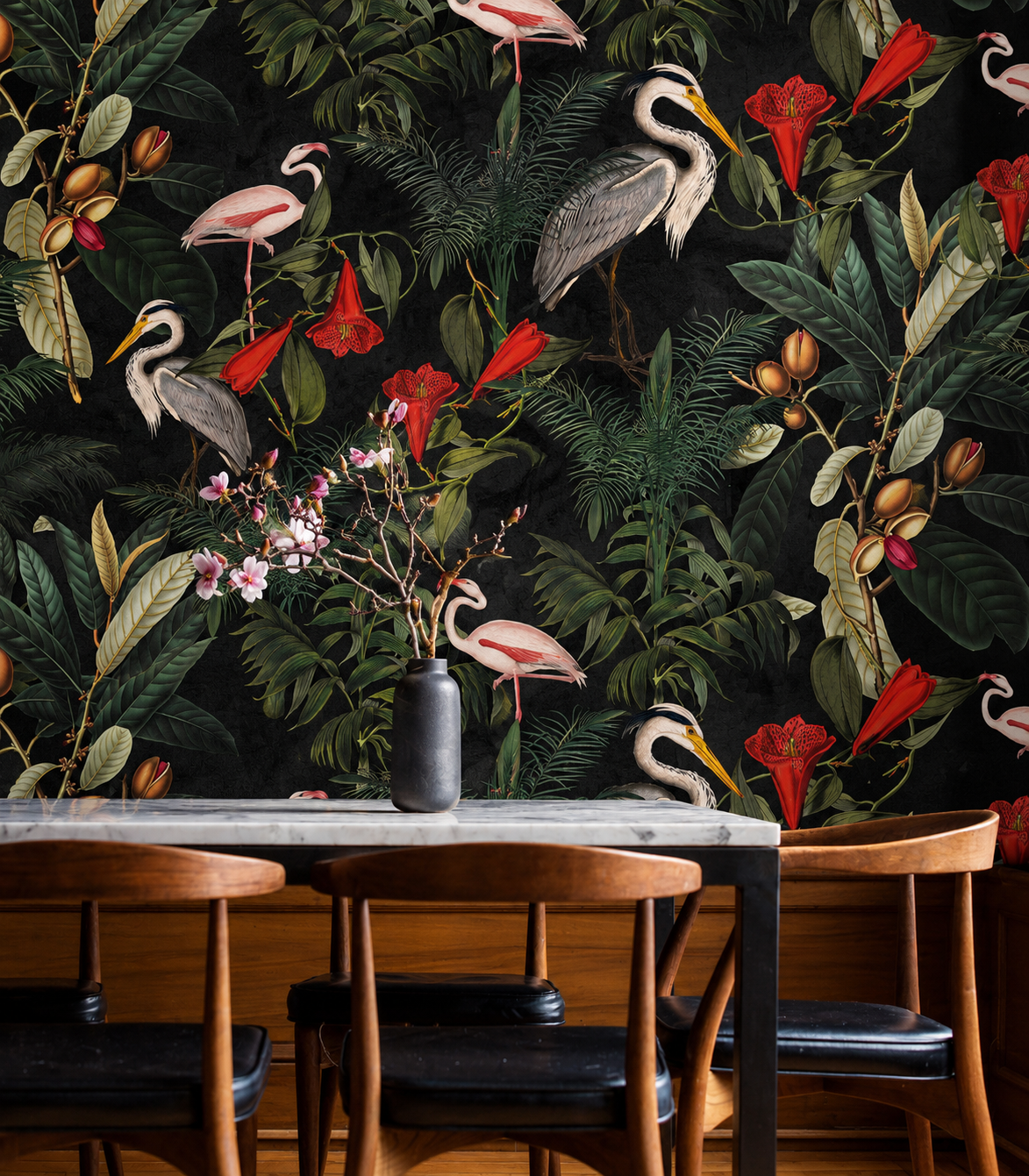 Papel pintado Standing Heron