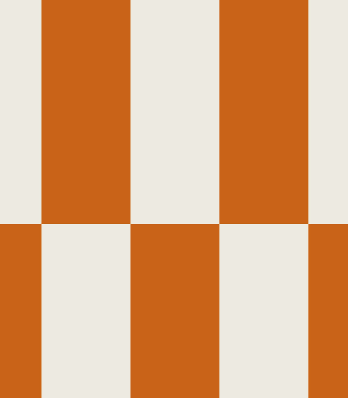 Papel pintado Tetris Stripe Terracota
