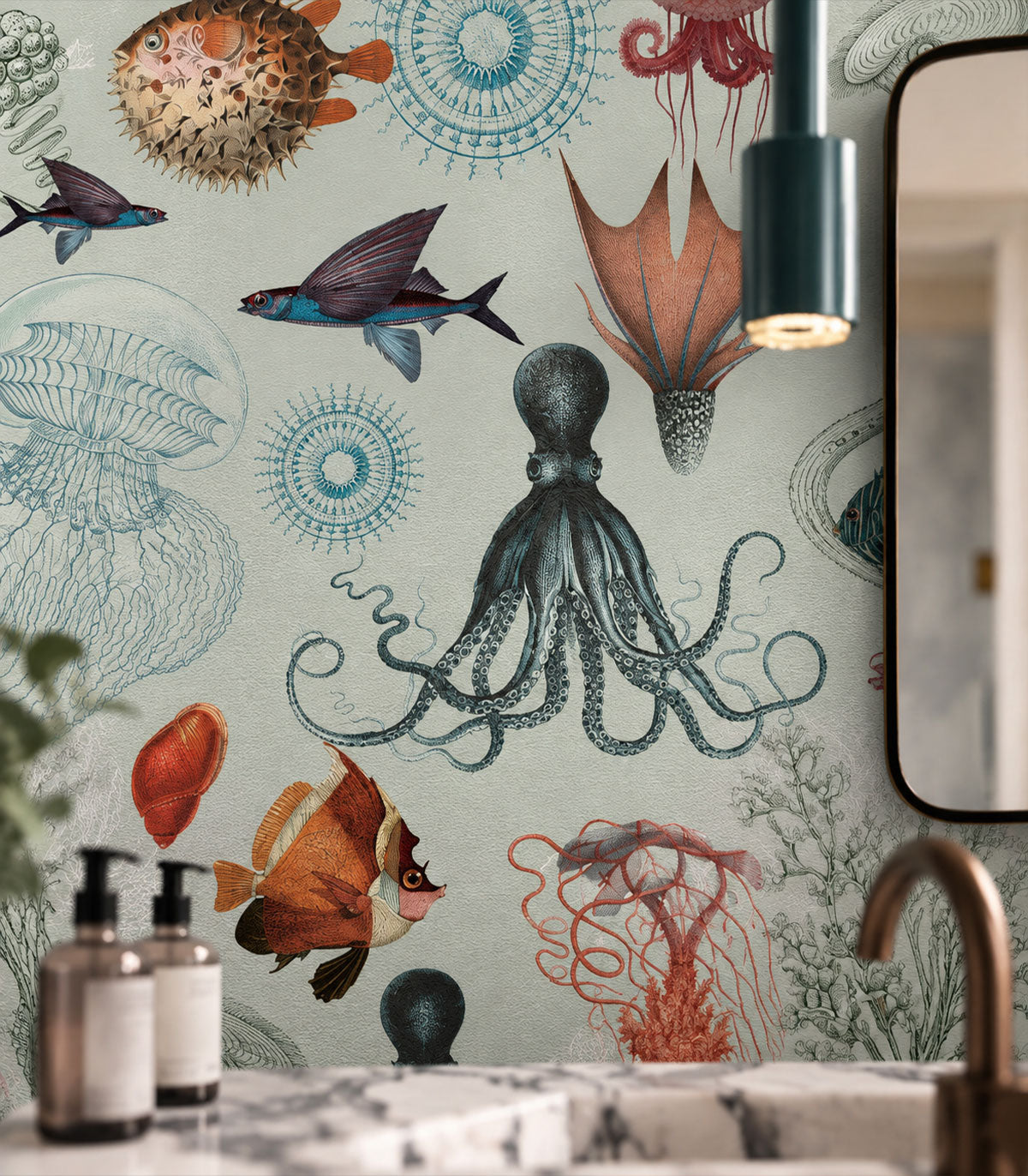 Papel pintado Underwater World Light