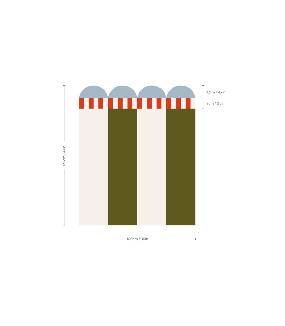 Wainscoting Seashell - Wallcolors®