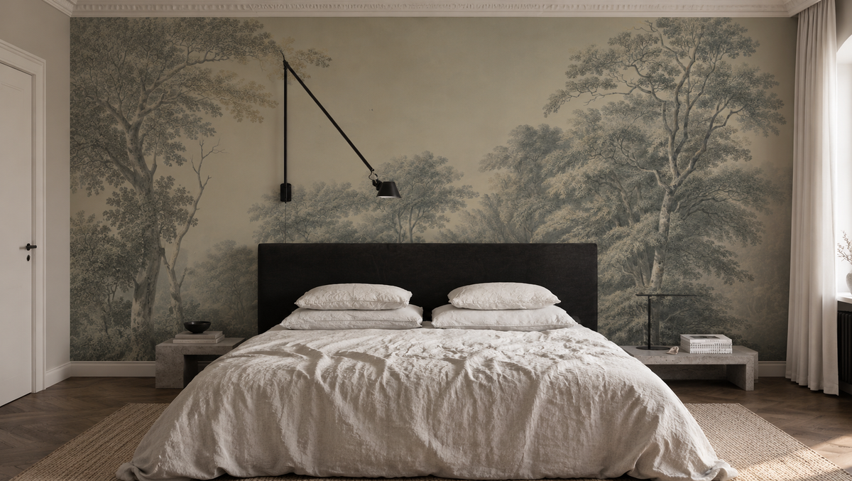 Papel pintado Watercolor Grove