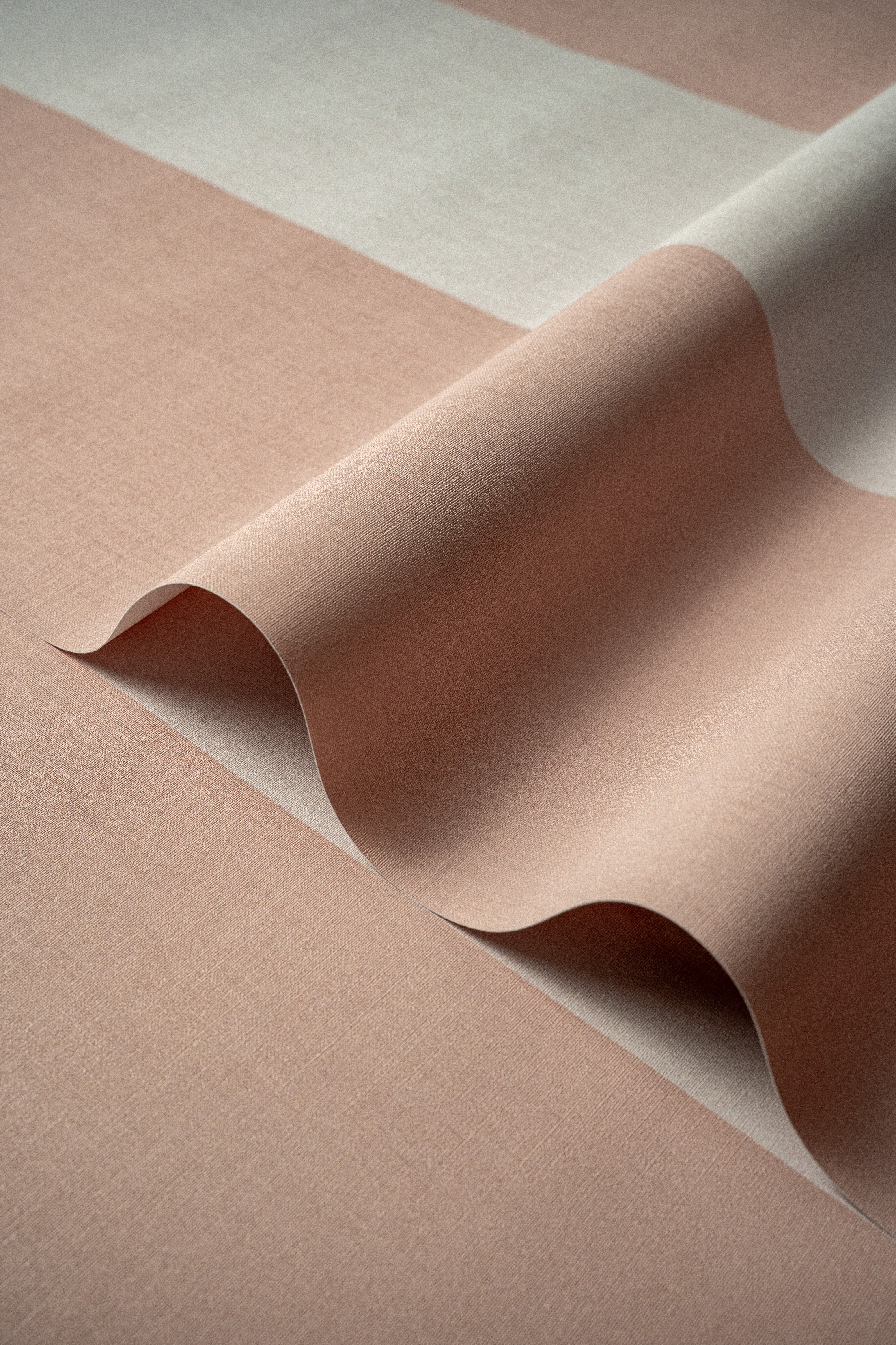 Papel pintado Wide Stripe Play Soft Peach