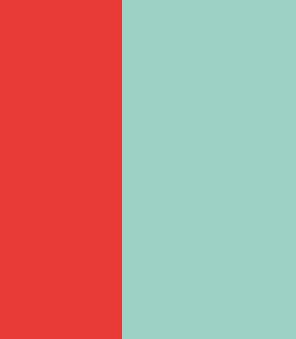 Tapeta Wilde Stripe Play Coral Mint - Wallcolors®