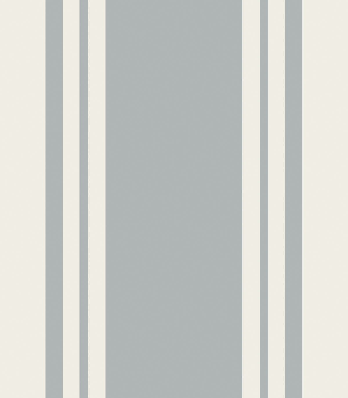 Papel pintado Woven Stripe Steel Gray