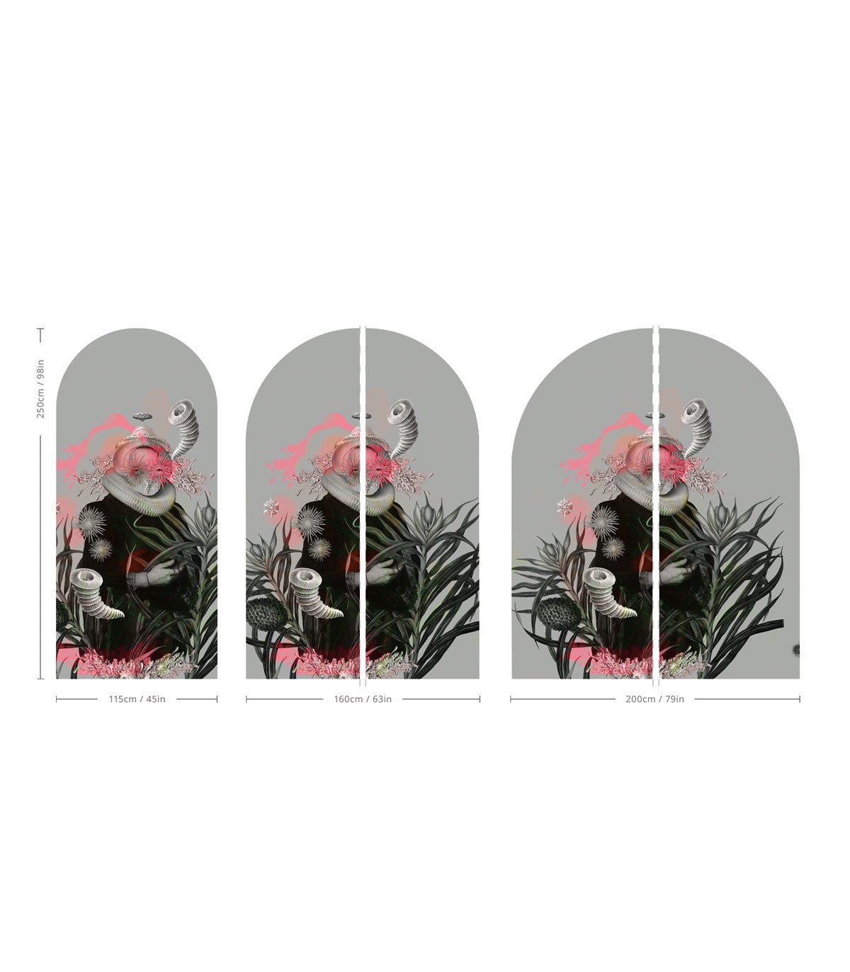 Arch Lady Medusa Gray - Wallcolors®