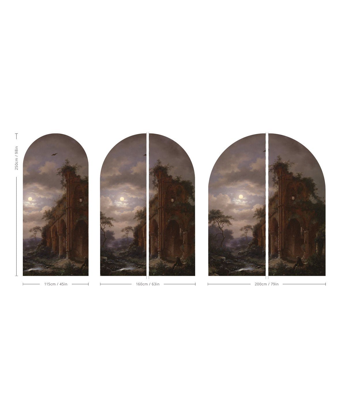 Arch Moonlit Ruins - Wallcolors®