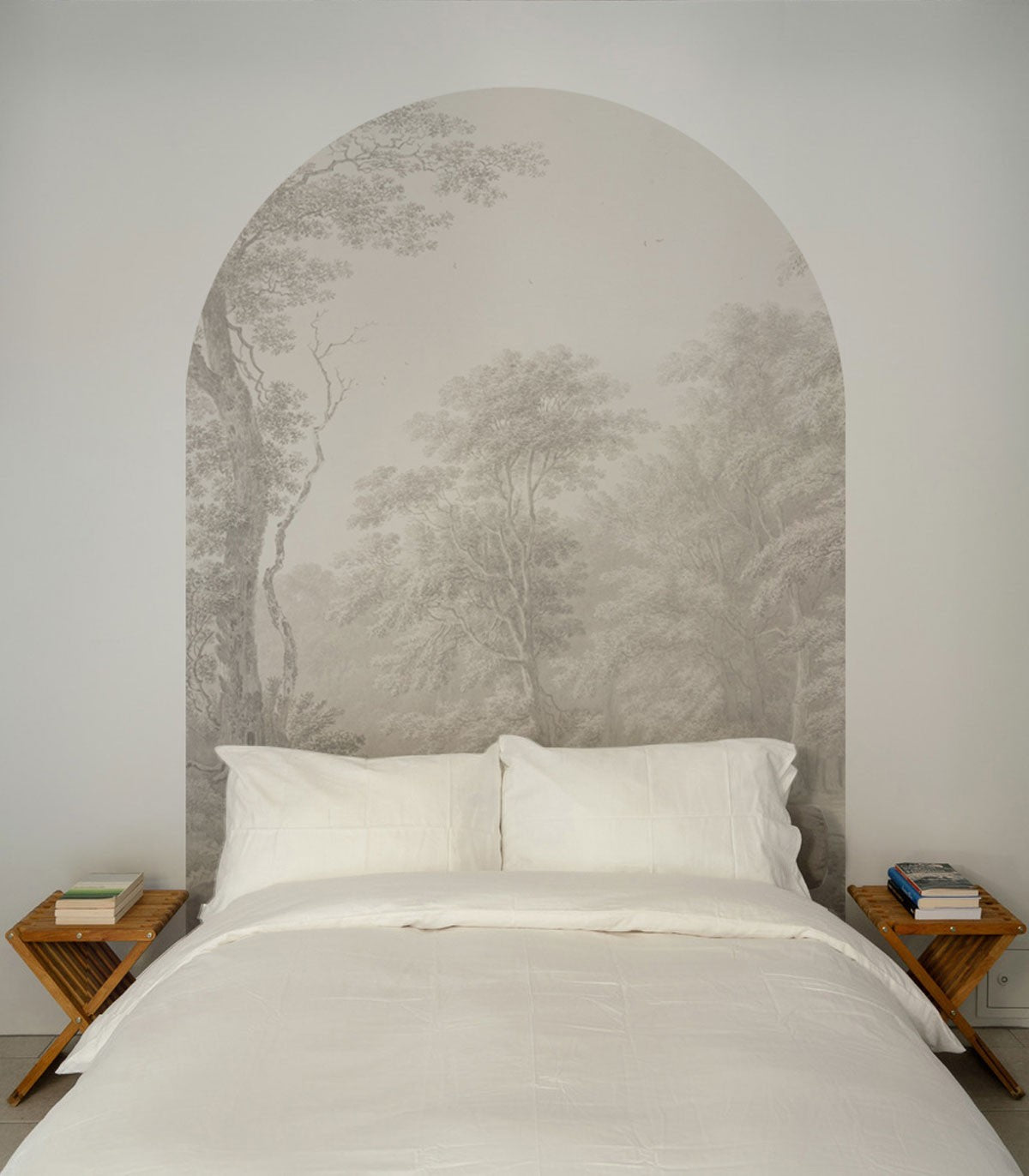 Arch Watercolor Grove Beige - Wallcolors®