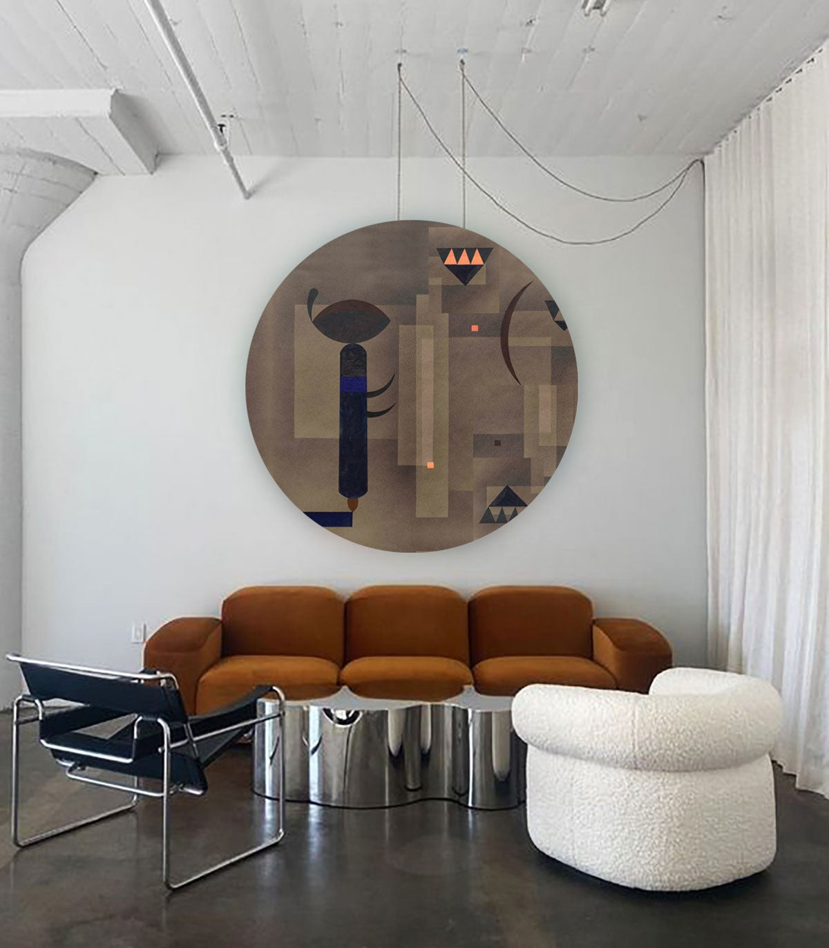 Dots Lighting Gloomy Geometry