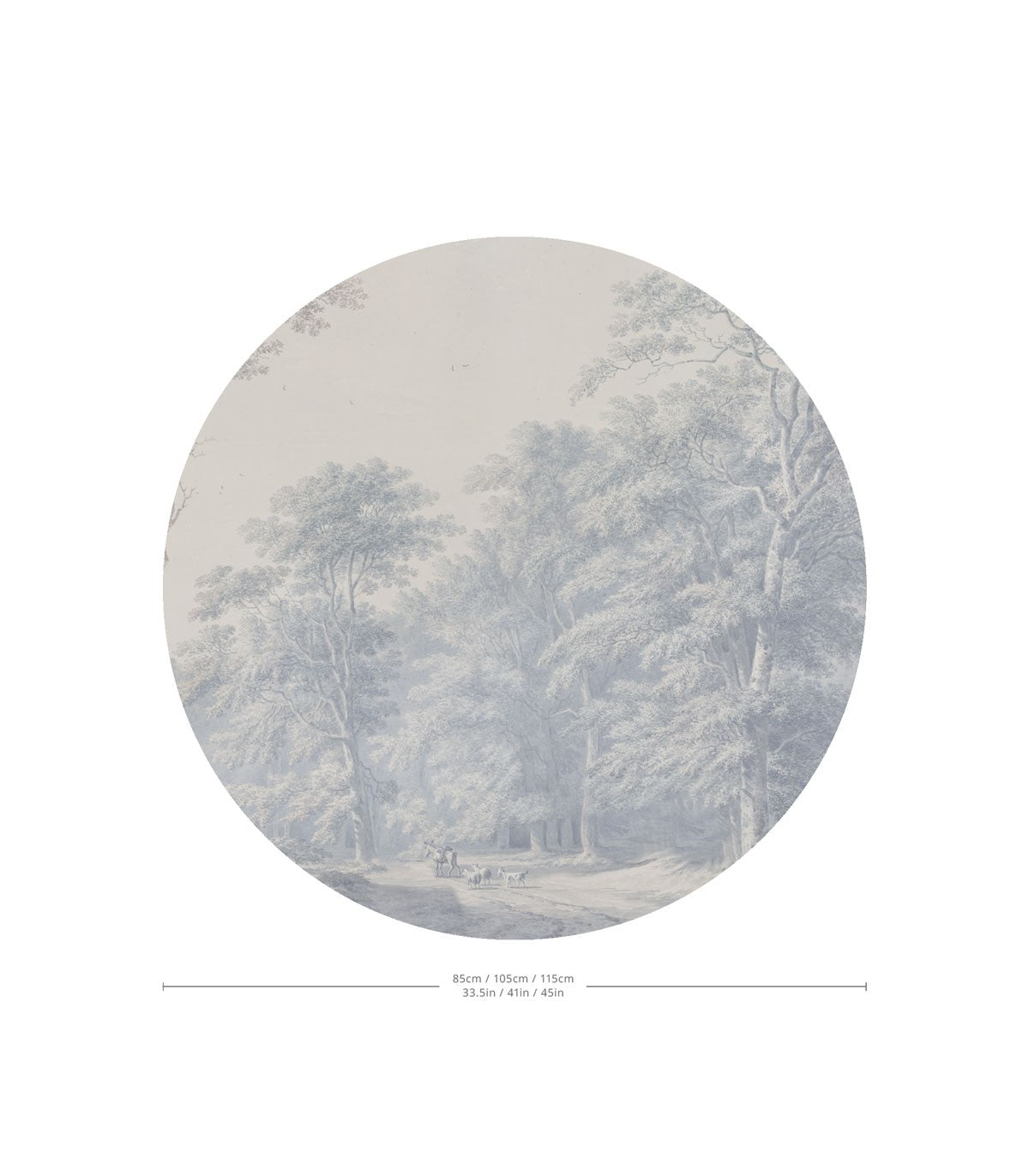 Dots Watercolor Grove Blue