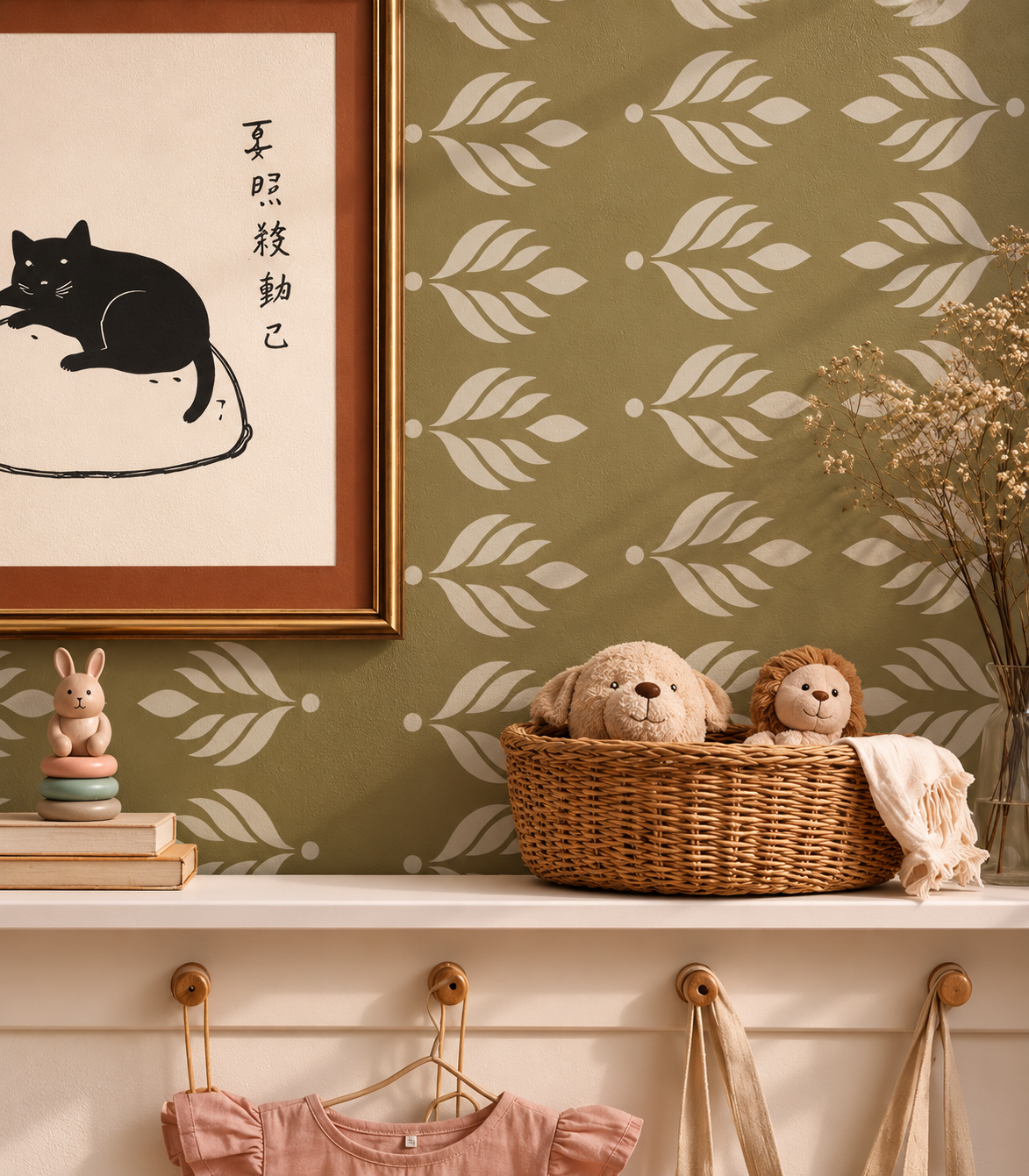 Papel pintado Cottage Bloom Deep