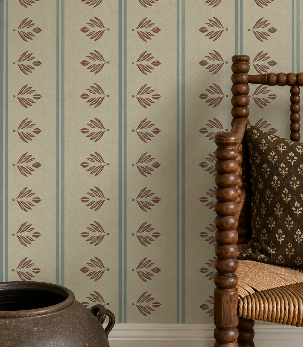 Papel pintado Cottage Floral